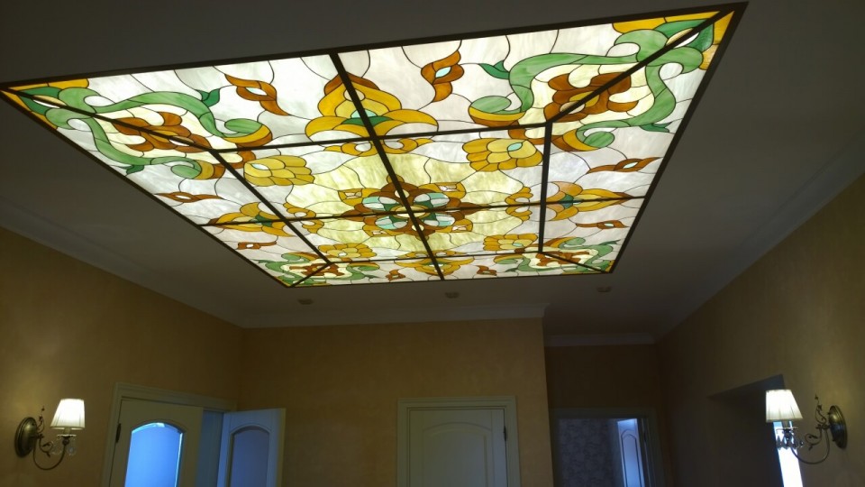 Заказать световой потолок с фотопечатью в г. Раменское